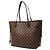 Saco Tote Louis Vuitton Damier Neverfull MM Marrom - vista 2
