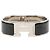 Clic H Hermès Hermes Clic Clac H PM Armband Schwarz Silber