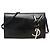Autre Marque Borsa a tracolla Saint Laurent in pelle nera Nero