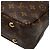 Bolso Louis Vuitton Monogram Pallas Castaño Burdeos Púrpura - vista 6