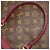 Bolso Louis Vuitton Monogram Pallas Castaño Burdeos Púrpura - vista 9