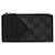 Tarjetero con monedero Louis Vuitton Damier Graphite Negro