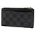 Tarjetero con monedero Louis Vuitton Damier Graphite Negro - vista 2