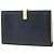 Céline Celine Strap Multifunktions-Langportemonnaie Medium Gelb Marineblau - Ansicht 2