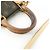 Borsa Louis Vuitton Monogram Alma BB Marrone - vista 5