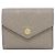 Louis Vuitton Monogram Empreinte Portefeuille Zoe Wallet Beige Grigio