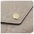 Louis Vuitton Monogram Empreinte Portefeuille Zoe Wallet Beige Grigio - vista 3
