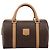 Céline Celine Boston Triomphe XL Coated Canvas Small Castaño - vista 2