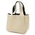 Prada Small Leather Tote Bag White - view 3