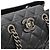 Bolso Chanel Boy Chanel Matelassé Coco Mark Chain Bag Negro - vista 6
