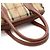 Bolsa BURBERRY Nova Check Shadow Horse Marrom Preto - vista 5