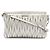 Borsa Miu Miu Matelassé arricciata argento Metallico - vista 2