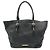 Burberry Tote Bag mit Check-Muster Schwarz