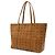 MCM Visetos Toni Top Zip Shopper Tote Bag Braun - Ansicht 3