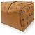 MCM Visetos Toni Top Zip Shopper Tote Bag Braun - Ansicht 4