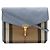 Borsa a tracolla Burberry Macken Multicolore Beige Blu chiaro - vista 2