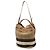Borsa a tracolla Burberry Ashby Medium Hobo Nova Check Marrone Nero Rosso - vista 3