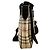 Borsa a tracolla Burberry in pelle PVC beige e marrone - vista 2