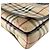 Borsa a tracolla Burberry in pelle PVC beige e marrone - vista 8