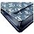 Borsa a tracolla Jimmy Choo Micro Avenue Quad in Denim Blue - vista 9