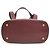 Borsa a mano Cartier in pelle bordeaux - vista 4