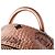 Mochila de couro MCM em Pink Beige Bege - vista 11