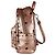 Mochila de couro MCM em Pink Beige Bege - vista 2