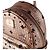 Mochila de couro MCM em Pink Beige Bege - vista 6