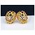 Orecchini a clip Yves Saint Laurent filigrana dorata D'oro - vista 2