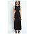 Autre Marque Christopher Esber Maxi-Kleid mit Cut-Outs in Schwarz - Ansicht 2