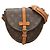 Bolsa de ombro Louis Vuitton Monogram Chantilly PM Marrom