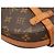 Bolsa de ombro Louis Vuitton Monogram Chantilly PM Marrom - vista 7