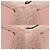 Borsa Bucket Bag Micro Valextra in pelle e lana shearling Rosa Borsa a mano 2 vie - vista 4