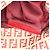 Borsa a tracolla Fendi Zucchino Rosso Beige - vista 11