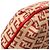 Borsa a tracolla Fendi Zucchino Rosso Beige - vista 5