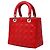 Borsa Christian Dior Lady Dior Cannage Rosso - vista 2