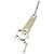 Colar com Pingente Seiko Platinum Diamond Snowflake - vista 4