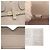 Mini mala de shearling Valextra Milano Bege - vista 9