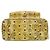 Zaino in pelle goffrata oro MCM D'oro - vista 3