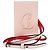 Borsa a tracolla per telefono Christian Louboutin By My Side Rosa Rosso