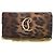 Borsa a tracolla in pelle con stampa leopardata Christian Louboutin Marrone