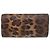 Borsa a tracolla in pelle con stampa leopardata Christian Louboutin Marrone - vista 3