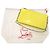 Borsa a tracolla con catena Christian Louboutin LOUBILA Giallo - vista 2