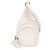 Borsa a tracolla mini in pelle Christian Louboutin LOUBIFUNK Bianco