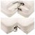 Borsa a tracolla mini in pelle Christian Louboutin LOUBIFUNK Bianco - vista 5