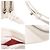 Borsa a tracolla mini in pelle Christian Louboutin LOUBIFUNK Bianco - vista 9