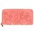 Christian Louboutin Panettone Multi-Spike Stud Leder Langbörse Pink
