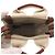 Chloé Woody Nano Tote Marrone Beige - vista 7