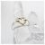 Autre Marque Anello Cuore Tiffany & Co. in Argento Sterling e Oro Giallo - vista 8