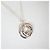 Autre Marque Collana con pendente Tiffany & Co. 925 Metal 1837 Triple Interlocking - vista 3